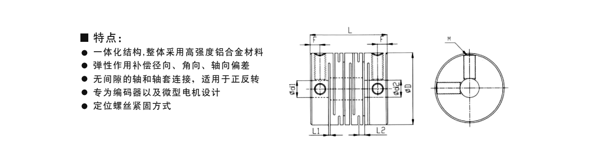 GI-鋁合金平行線聯(lián)軸器系列產(chǎn)品規(guī)格